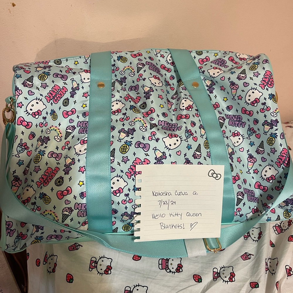 Hello Kitty duffle bag